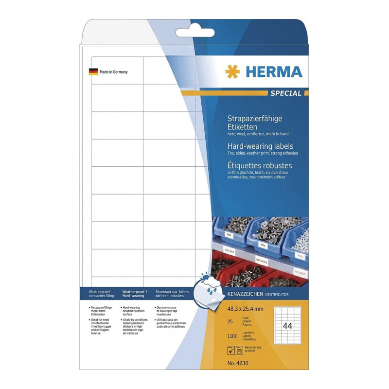 HERMA 8331 adresavimo etiketė