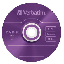 Verbatim DVD-R spalvotas