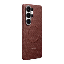 „Samsung M3 Carbon Magnet“ koralų raudonumo mobiliojo telefono dėklas „Samsung M3 Carbon Magnet“ koralų raudonumo mobiliojo telefono dėklas