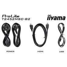 „iiyama ProLite T2452MSC-B2“ kompiuterio monitorius