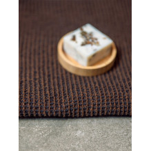 Sauna towel Rento Kenno, 70 x 50 cm, brown col.