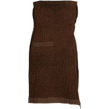 Sauna apron Rento Kenno, 145 x 85 cm, brown col.