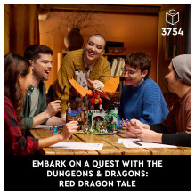 LEGO Ideas Dungeons Dragons: Raudonojo drakono pasaka