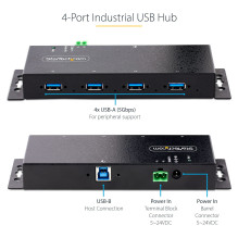 StarTech.com 5G4AINDNP-USB-A-HUB interface hub