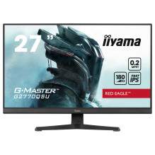 68,6 cm / 27 colių (2560 x 1440) „iiyama G-Master G2770QSU-B6“ 16:9 WQHD FastIPS 0,2 ms 180 Hz HDMI DP USB šakotuvas Gar
