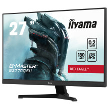 68,6 cm / 27 colių (2560 x 1440) „iiyama G-Master G2770QSU-B6“ 16:9 WQHD FastIPS 0,2 ms 180 Hz HDMI DP USB šakotuvas Gar