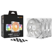be quiet! LIGHT WINGS LX 120mm PWM 3-Pack White
