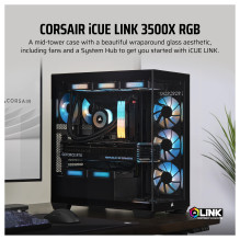 „Corsair iCUE LINK 3500X RGB“ plokštė
