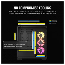 „Corsair iCUE LINK 3500X RGB“ plokštė