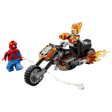 LEGO Marvel Žmogus-voras prieš Vaiduoklio Riderio motociklą 76335 LEGO Marvel Žmogus-voras prieš Vaiduoklio Riderio motociklą 76335