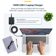 „StarTech.com“ 1100LE-USB-C-CHARGER maitinimo adapteris / keitiklis