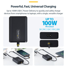 „StarTech.com“ 1100LE-USB-C-CHARGER maitinimo adapteris / keitiklis