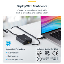 „StarTech.com“ 1100LE-USB-C-CHARGER maitinimo adapteris / keitiklis