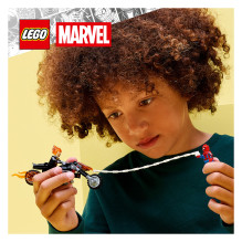LEGO Marvel Žmogus-voras prieš Vaiduoklio Riderio motociklą 76335 LEGO Marvel Žmogus-voras prieš Vaiduoklio Riderio motociklą 76335