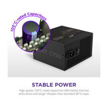 NZXT C750 bronzos maitinimo blokas