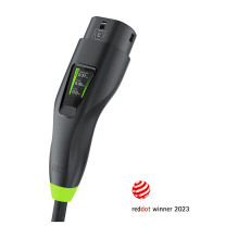 Green Cell Habu EV charging station 7m 2-in-1 11kw Black Green Cell Habu EV charging station 7m 2-in-1 11kw Black