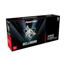 „PowerColor Hellhound“ AMD Radeon RX 9070 GRE 12 GB GDDR6 vaizdo plokštė