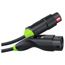 „Green Cell Habu“ elektromobilių įkrovimo stotelė, 7 m, 2 viename, 11 kW, juoda