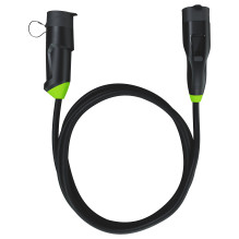Green Cell Habu EV charging station 7m 2-in-1 11kw Black Green Cell Habu EV charging station 7m 2-in-1 11kw Black