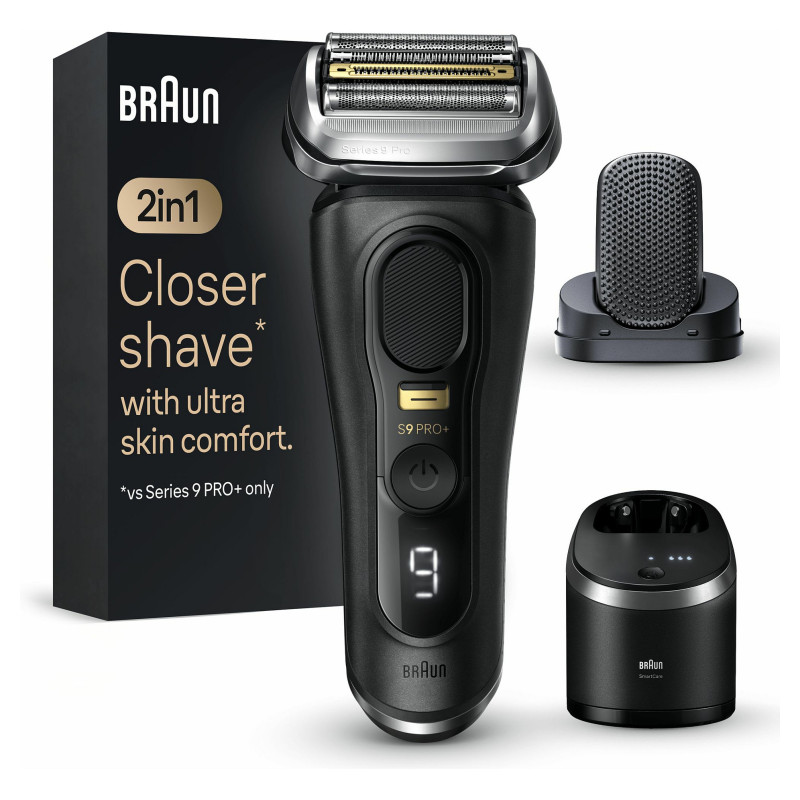 Braun Series 9 Pro+ 9590cc drėgnas ir sausas skutimas