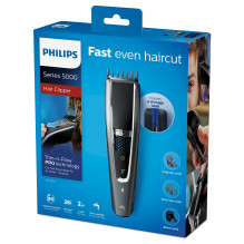 „Philips 5000“ serijos HC5650 / 15 plaukų kirpimo mašinėlė „Philips 5000“ serijos HC5650 / 15 plaukų kirpimo mašinėlė