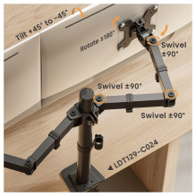 Equip 650176 monitor mount / stand Equip 650176 monitor mount / stand