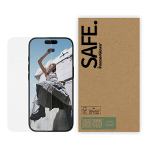 PanzerGlass SAFE. by ® Screen Protector iPhone 17, iPhone 17 Pro, iPhone 16 Pro, Ultra-Wide Fit, Bulk