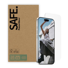 PanzerGlass SAFE. by ® Screen Protector iPhone 17, iPhone 17 Pro, iPhone 16 Pro, Ultra-Wide Fit, Bulk