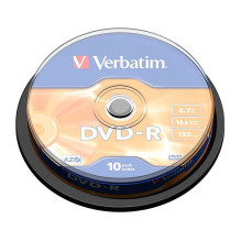 Verbatim DVD-R Matt Silver