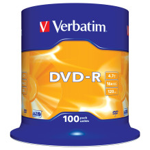 Verbatim DVD-R Matt Silver