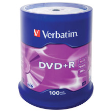 Verbatit DVD+R matinės sidabrinės spalvos