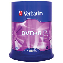 Verbatit DVD+R matinės sidabrinės spalvos