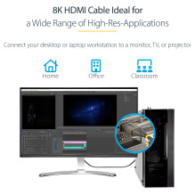 „StarTech.com“ HDMM21V50CM HDMI kabelis