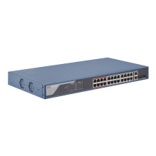„Hikvision DS-3E1326P-EI(B)“ tinklo komutatorius „Hikvision DS-3E1326P-EI(B)“ tinklo komutatorius