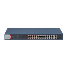 „Hikvision DS-3E1326P-EI(B)“ tinklo komutatorius „Hikvision DS-3E1326P-EI(B)“ tinklo komutatorius