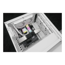 K CORSAIR WAK aušinimas iCUE H100i RGB ELITE WHITE 240mm