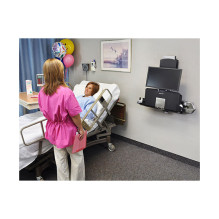 Ergotron StyleView Sit-Stand Combo System with Worksurface