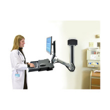 Ergotron StyleView Sit-Stand Combo System with Worksurface