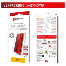 DISPLEX Real Glass Screen Protector + Protective Case for Google Pixel 10