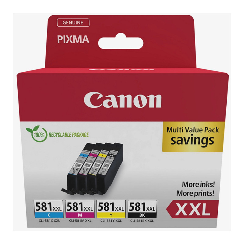 „Canon CLI-581CMYK XXL“ rašalo kasetė