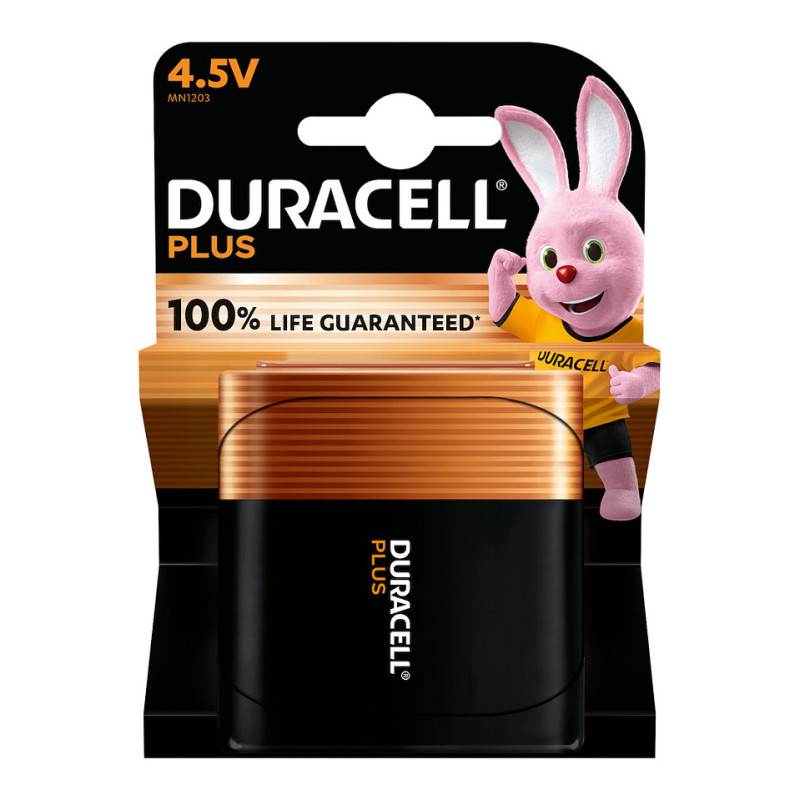 Duracell baterijos Plus NAUJOS -4,5 V (MN1203 / 3LR12) 1 vnt.