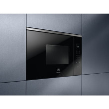 Įmontuojama mikrobangų krosnelė „Electrolux KMFE172TEX“, 800 W, juoda Įmontuojama mikrobangų krosnelė „Electrolux KMFE172TEX“, 800 W, juoda