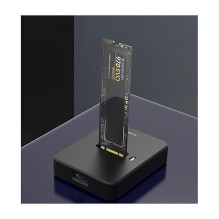 gembird Desktop-USB-Typ-CM.2-SATA- Dockingstation, schw.