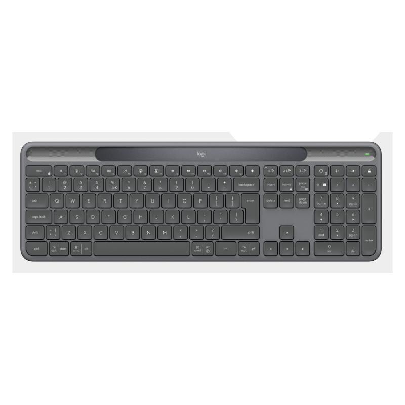 „Logitech Signature Slim Solar+ K980“ klaviatūra verslui