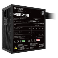 GIGABYTE P550SS power supply unit