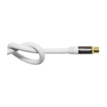 Good Connections TV antenna cable SmartFLEX, white, 1m Good Connections TV antenna cable SmartFLEX, white, 1m