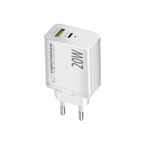 Esperanza EZC105W tinklo įkroviklis 20W baltas