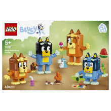 LEGO Bluey's family made of bricks LEGO Bluey's family made of bricks