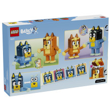 LEGO Blueys Familie aus Steinen LEGO Blueys Familie aus Steinen