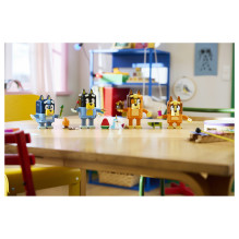 LEGO Bluey's family made of bricks LEGO Bluey's family made of bricks